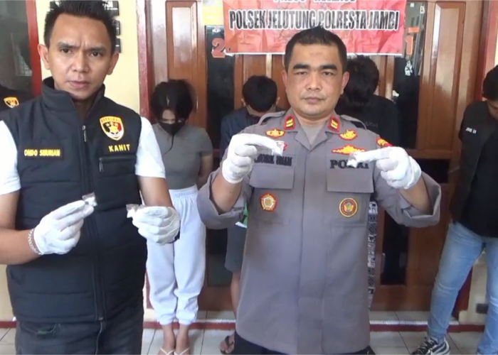 Polsek Jelutung Bongkar Sindikat Narkoba, Tiga Pelaku Diamankan 
