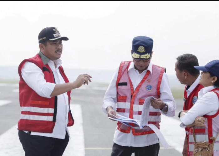Menhub RI Kunjungi Kabupaten Bungo, Slot Penerbangan di Bandara Bungo akan Ditambah