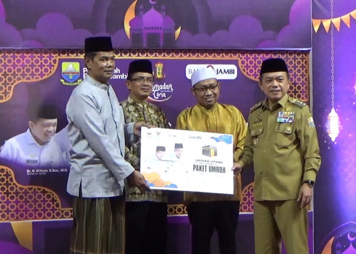 Ramadhan Ceria Jambi TV Resmi Dimulai, Gubernur Jambi Al Haris Siapkan Hadiah Umroh Untuk Pemenang
