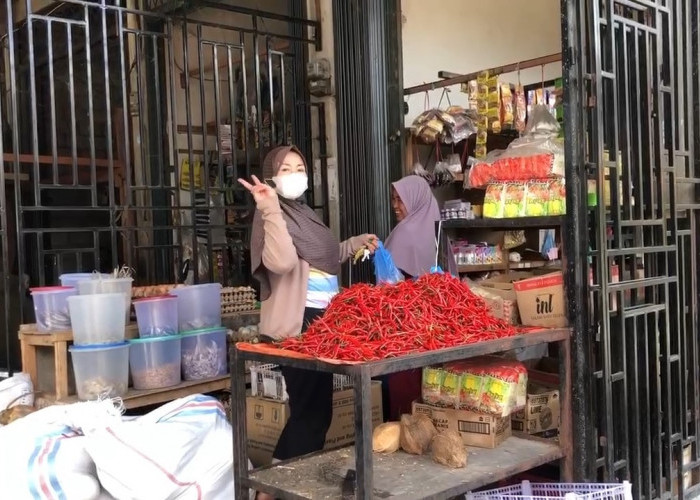 Pasokan Cabai Melimpah di Sungai Penuh, Harga Cabai Merah Akhirnya Turun di Pasar Tanjung Bajure