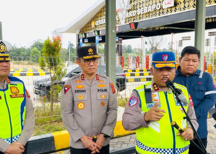 Kakorlantas Tinjau Tol Bayung Lencir–Tempino, Pastikan Kesiapan Arus Mudik Lebaran 2026