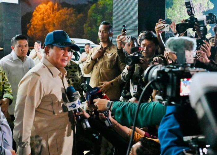 Presiden RI Prabowo Subianto Optimistis Karhutla Segera Terkendali