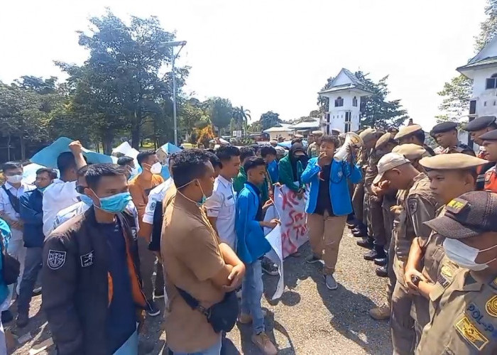 Puluhan Tenaga Kesehatan Berunjuk Rasa ke Kantor Bupati Sarolangun, Tuntut Pembayaran Uang Lembur