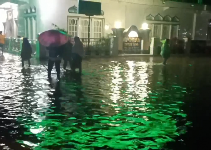 Langganan Banjir Desa Tiga Tanjung Tanah Kerinci Kembali Terendam Akibat Hujan Deras