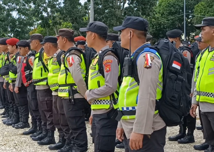 Polres Sarolangun Kerahkan Ratusan Personel, Amankan Distribusi Logistik Pilkada 2024