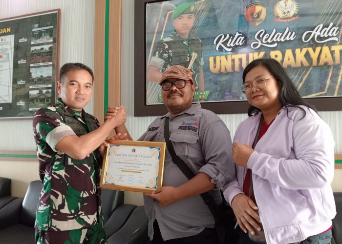 PWI Bungo-Tebo Beri Apresiasi kepada Kodim 0416/Bute atas Keterbukaan Informasi