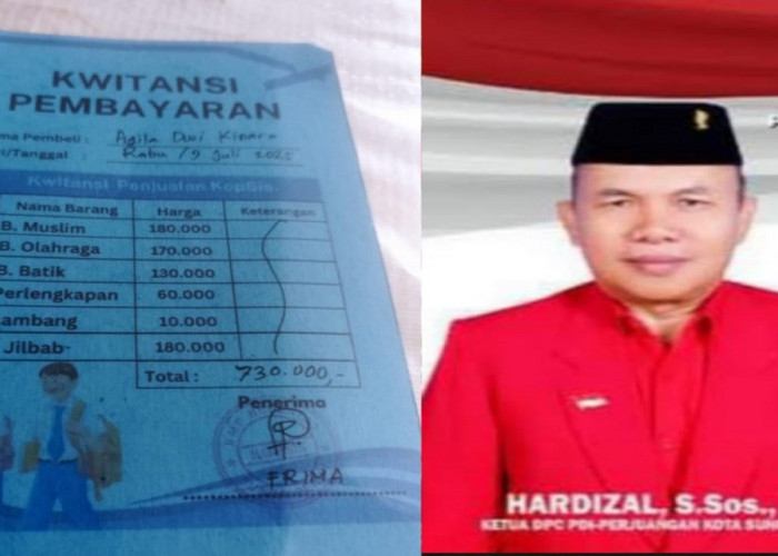 Polemik Seragam Sekolah, Pimpinan DPRD Sungai Penuh Hardizal Sebut Sekolah Jangan Memberatkan Siswa
