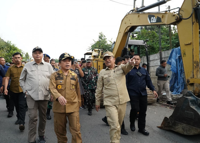 Ratusan PKL di Kawasan Talang Banjar Ditertibkan, Gubernur Al Haris dan Walikota Maulana Turun ke Jalan
