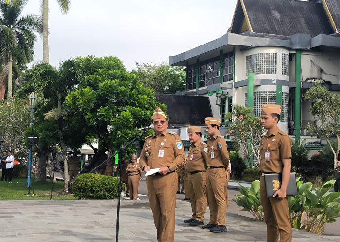 Wali Kota Jambi Maulana Pimpin Apel Pasca Lebaran, Tekankan 11 Program Unggulan