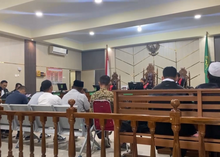 Kasus korupsi pasar bungur 7 terdakwa jalani sidang perdana, 5 orang ajukan eksepsi Kota jambi 