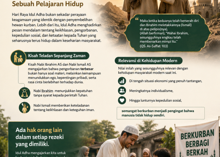 Makna Berkurban Idul Adha dalam Kehidupan Sehari-hari