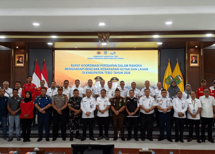 Prediksi BMKG Jambi Akhir Bulan April Terjadi Titik Panas Hingga Kabut Asap, Pemkab Tebo Segera Naikkan Status