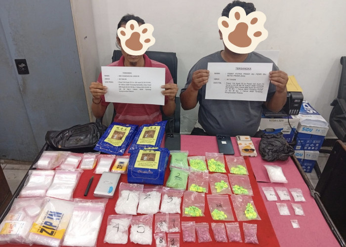 Operasi Sarang Narkoba, Polda Jambi Amankan 213 Orang dan Sita 2,69 Kg Sabu