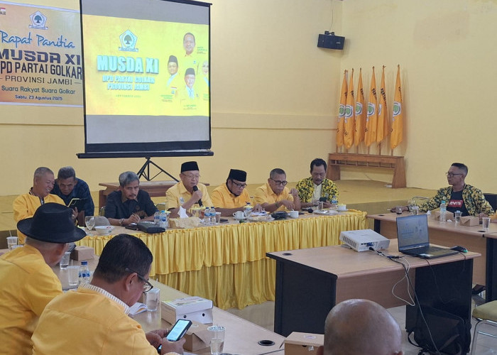 Musda Golkar Jambi Ajang Konsolidasi, Langsung Dihadiri Bahlil Lahaladia