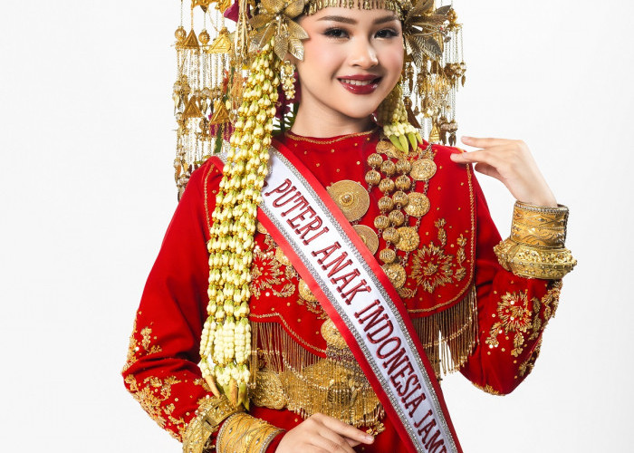 Puteri Anak Indonesia Jambi 2026 Davina Mariska Ajak Anak Berani Bersuara dan Peduli Sesama