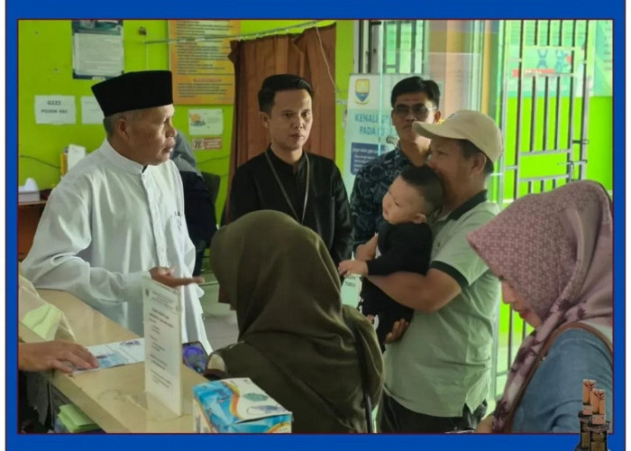 Wawako Azhar Hamzah Sidak Pelayanan di Kecamatan Pondok Tinggi pada Ramadhan 1447 H