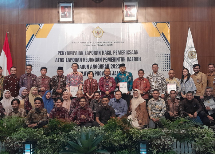 Mantap 2 Tahun Kepemimpinan Bachyuni, Pemkab Muaro Jambi Kembali Raih Opini WTP yang Ke-8 Kali Berturut-turut.