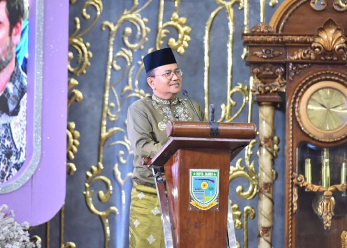 Sidang Paripurna Istimewa HUT Kota Jambi, Maulana Sampaikan Capaian Kinerja