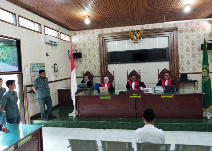SEUMUR HIDUP! Waldi Divonis Hakim dalam Kasus Pembunuhan, Pengamanan Sidang Berjalan Kondusif
