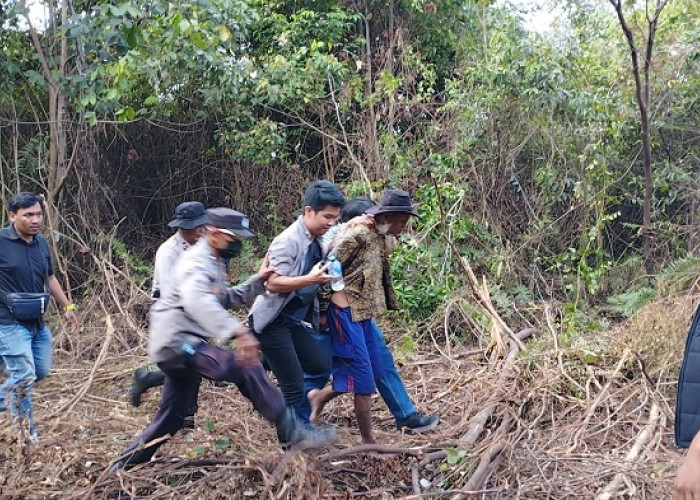 Polisi Tangkap 3 Terduga Pelaku Pembakaran Lahan di Desa Sungai Baung