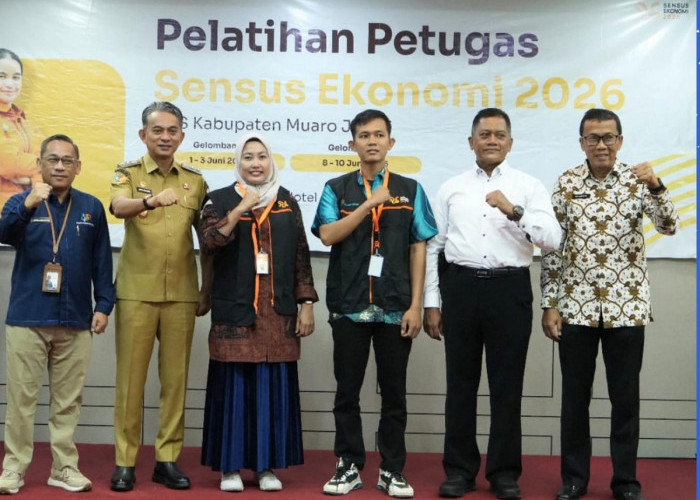 Wabup Muaro Jambi Buka Pelatihan Sensus Ekonomi 2026, Tekankan Akurasi Data untuk Arah Pembangunan