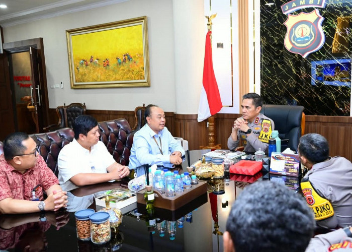 Kapolda Jambi Terima Audiensi Bank Mandiri, Perkuat Sinergi dan Kerja Sama
