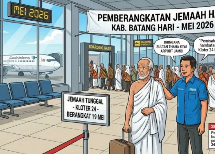 211 Calon Jemaah Haji Batang Hari Berangkat dalam Dua Kloter Mei Nanti