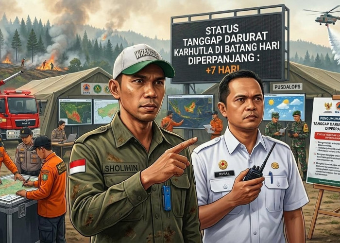 Status Tanggap Darurat Karhutla di Batang Hari Diperpanjang Tujuh Hari