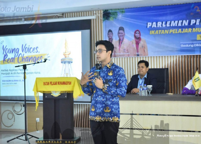 Jadi Narasumber Parlemen Pelajar Provinsi Jambi, Diza : Bangun Generasi Kritis, Aspirasi Jadi Dasar Kebijakan