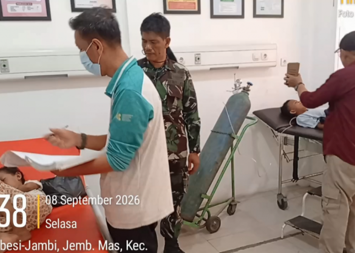 Kebakaran di Pemayung, 7 Hektare Kebun Sawit dan Jabon Terbakar
