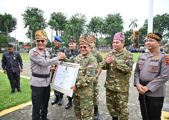 Kapolda Jambi Pimpin Apel Kebangsaan Sabuk Kamtibmas, Perkuat Sinergi Ciptakan Kota Jambi Aman dan Kondusif