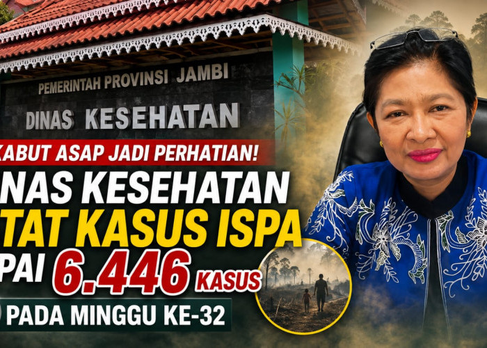 Dinas Kesehatan Provinsi Jambi Catat Kasus ISPA Capai 6.446 Kasus pada Minggu ke-32, Kabut Asap Jadi Perhatian
