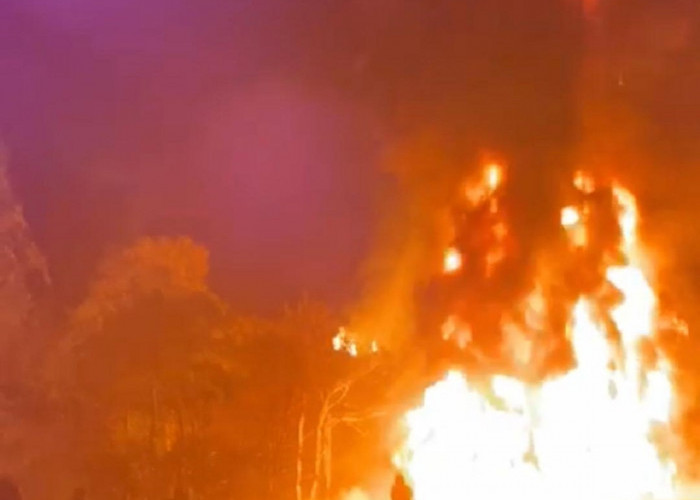 Truk Ludes Terbakar, Proses Pemadaman Terkendala Armada Rusak, Damkar Tetap Berhasil Jinakkan Api 