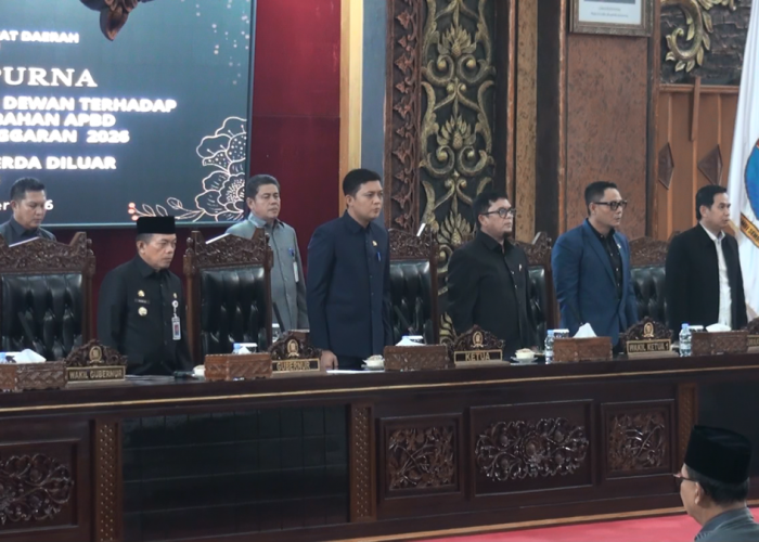 APBD Perubahan 2026 Disahkan, Al Haris Minta OPD Optimalkan Sisa Anggaran