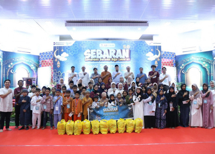 Tebar Energi Sepenuh Hati Lewat SEBARAN 5.0, PHR Zona 1 Gandeng Anak Yatim Pilih Baju Lebaran