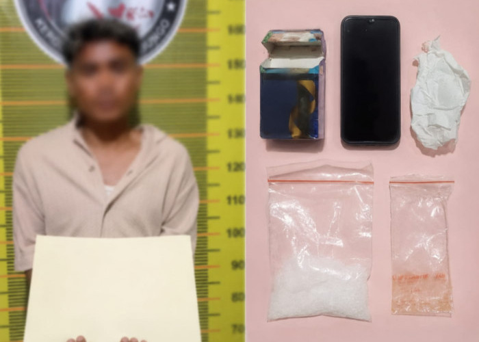 Pria Asal Muko-Muko Bathin VII Ditangkap, Polisi Sita 25,12 Gram Sabu