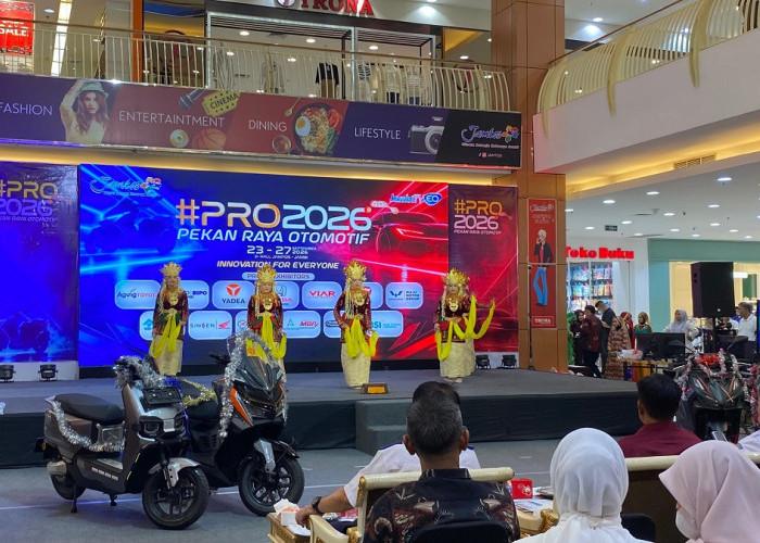 Tari Sekapur Sirih Buka Grand Opening PRO 2026 di Hall Jamtos