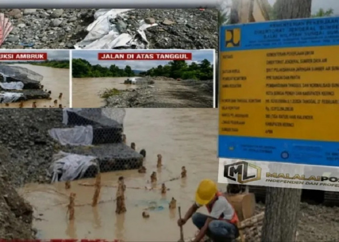 Balai Wilayah Sumatera VI Diminta Turun Lapangan, Proyek 12,9 Miliar di Kerinci Terkesan Asal-Asalan
