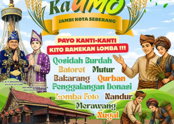 Jambi Kota Seberang Siap Gelar Festival Budaya “Baselang Ka Umo” 2026   