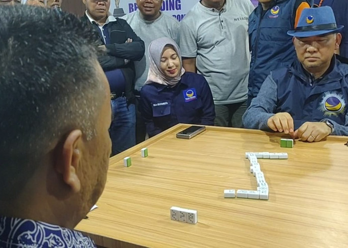 Fasha Buka Turnamen Domino Riza Delviarista 