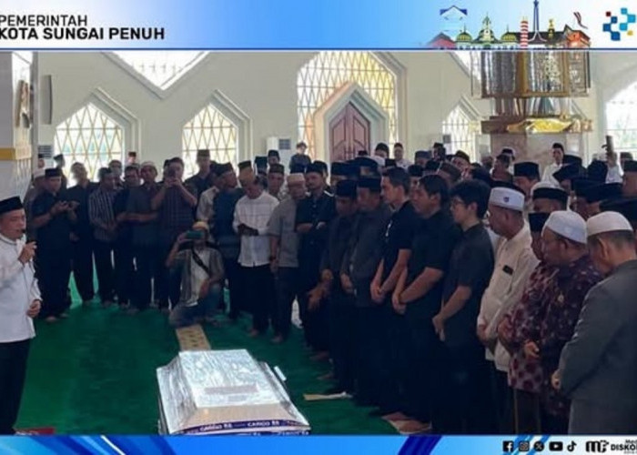 Pemkot Sungai Penuh Sampaikan Duka atas Wafatnya H. A. Bakri HM