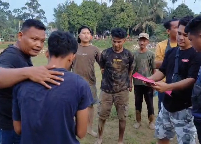 Desa Pulau Aro Kembali Di Grebek, Satu Orang Pengedar Di Tangkap 