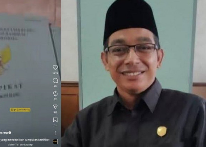 Heboh Video Pamer Sertifikat Tanah, Anggota DPRD Muaro Jambi Disorot Warganet