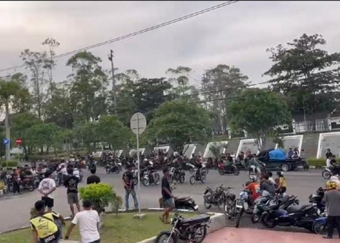 Komplek Perkantoran Bupati Berubah Jadi Arena Balap Liar di Akhir Pekan