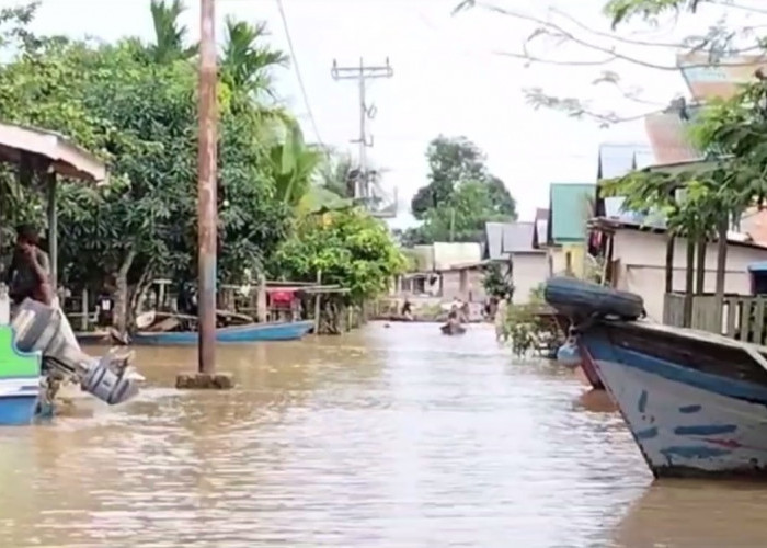 Banjir di 5 Desa Kabupaten Muaro Jambi, Puluhan Rumah dan Fasilitas Umum Terendam