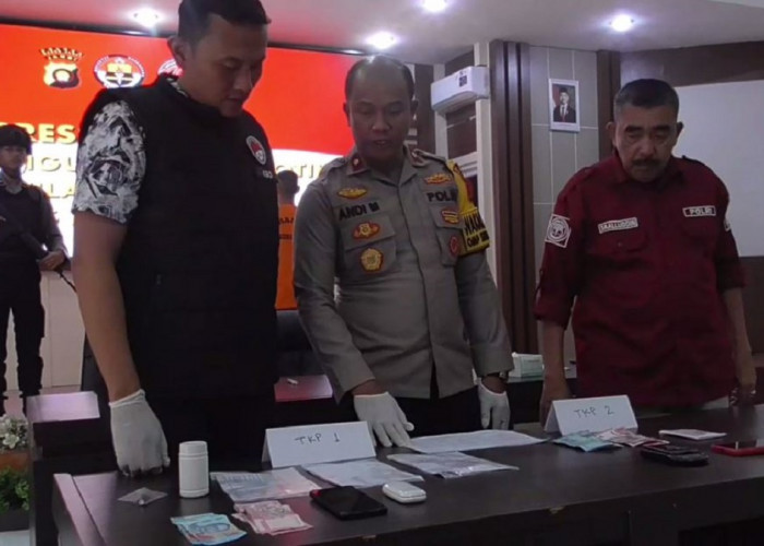 Polres Muaro Jambi Sita Berbagai Barang Bukti Dari 3 Tersangka 