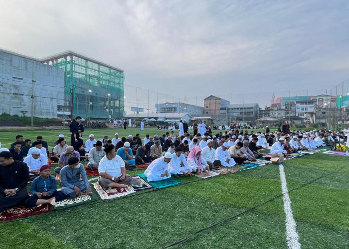 Jambi Business Center Gelar Sholat Idul Adha 1447 H Perdana di Lapangan Mini Soccer JBC