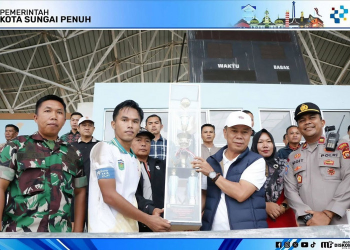Penutupan PSTK Cup 2026, Sekda Alpian Sampaikan Apresiasi kepada Panitia dan Peserta