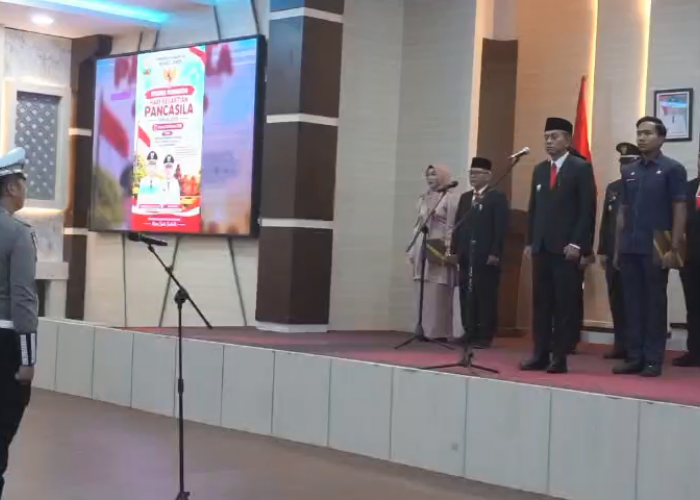 Kabut Asap Karhutla, Upacara Hari Kesaktian Pancasila di Muaro Jambi Digelar Dalam Ruangan