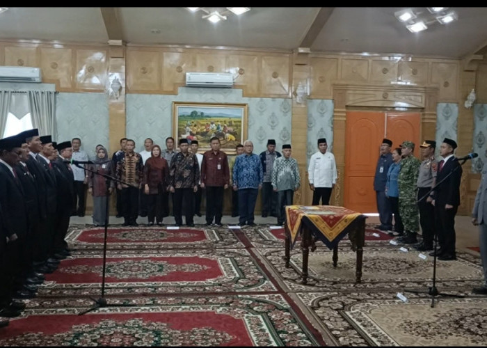 Bupati Sarolangun, Rotasi Dan Lantik 9 Jabatan Eselon II